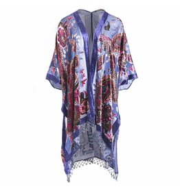 Jay Ley DP24A silk Devore Peony Jacket
