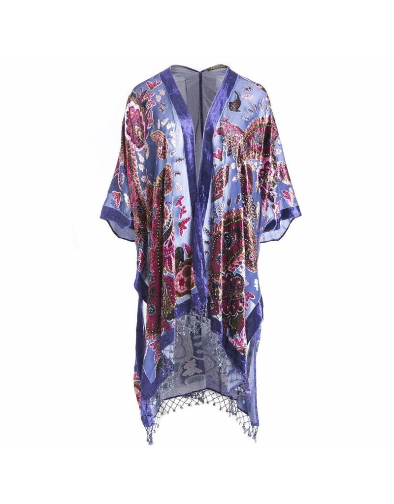 Jay Ley DP24A silk Devore Peony Jacket