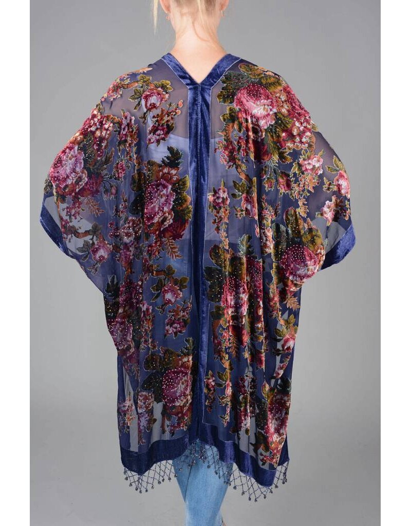 Jay Ley DP24A silk Devore Peony Jacket