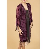 Jay Ley DVRSM285A Silk Devore Floral Jacket