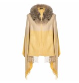Jay Ley WFHP49A Cashmere blend Fox Fur Cape