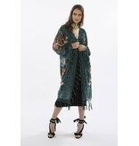 Jay Ley DVRJP285A Long patterned Silk Devore Jacket