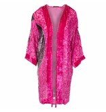 Jay Ley DVRM285A Long Silk Devore Jacket