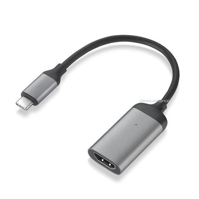 MINIX NEO C-HD USB-C to 4K @60Hz HDMI Adapter Space Gray