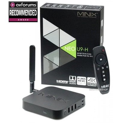 MINIX NEO U9-H Android 6.0.1 Octa Core 4K/HDR 64-bit TV Box with HDMI 2.0