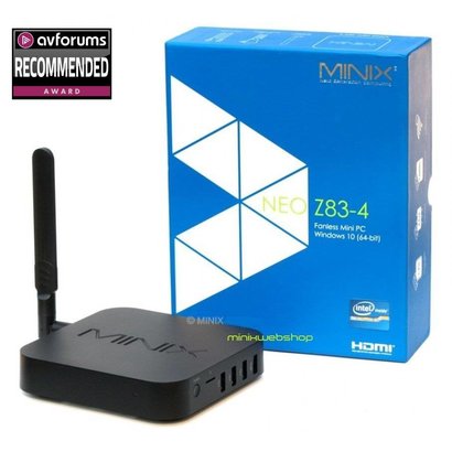 MINIX NEO Z83-4 V2 Windows 10 Quad Core Mini PC 32GB/4GB