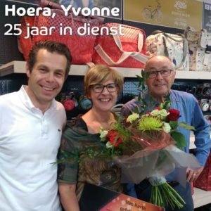 25 jarig jubileum Yvonne Jebson gevierd