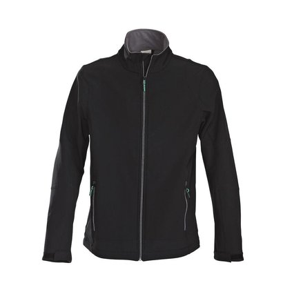 Geocaching Softshell jacket zwart