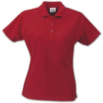 Geocaching Polo dames rood