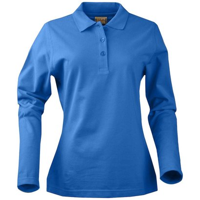 Geocaching Polo dames LS ocean