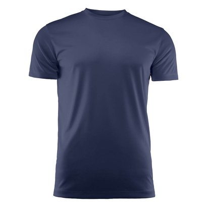 Geocaching T-shirt heren polyester marine