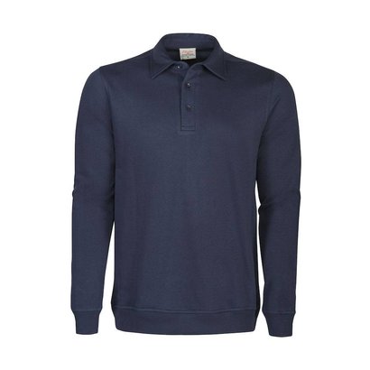 Geocaching Polosweater heren marine