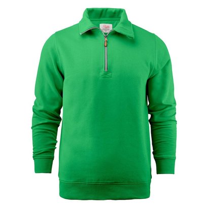 Geocaching Sweater met rits heren frisgroen