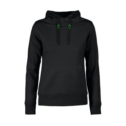 Geocaching Hoodie dames zwart