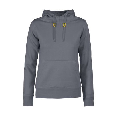 Geocaching Hoodie dames staalgrijs
