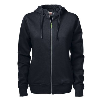 Geocaching Hooded jacket dames zwart