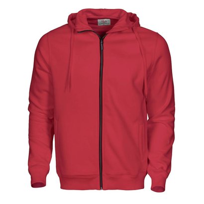 Geocaching Hooded jacket heren rood