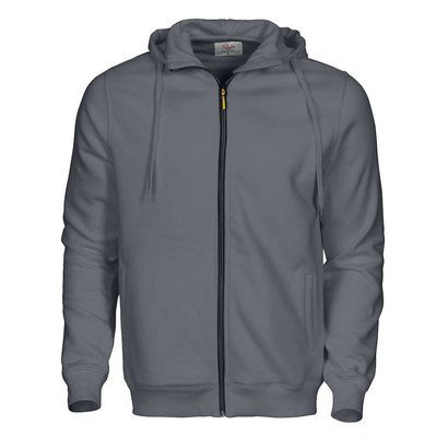 Geocaching Hooded jacket heren staalgrijs
