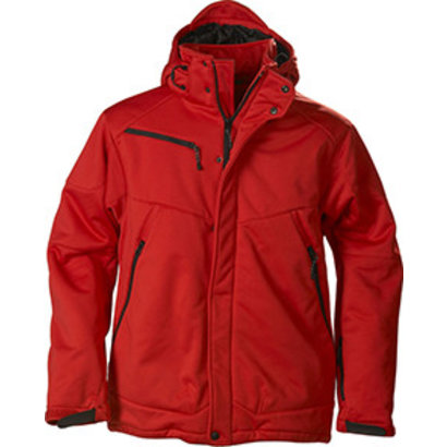 Geocaching softshell skeleton rood