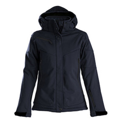Geocaching softshell skeleton dames marine