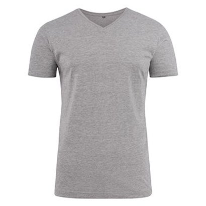 Geocaching v-neck t-shirt heren grey
