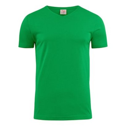 Geocaching v-neck t-shirt heren frisgroen
