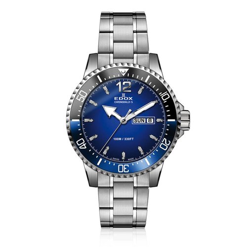 Edox Herenhorloge 84300 3NBUM BUBN Edox Herenhorloge 84300 3NBUM BUBN