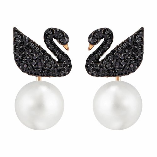 Swarovski Iconic Swan Oorbellen 5193949 Swarovski Iconic Swan Oorbellen 5193949