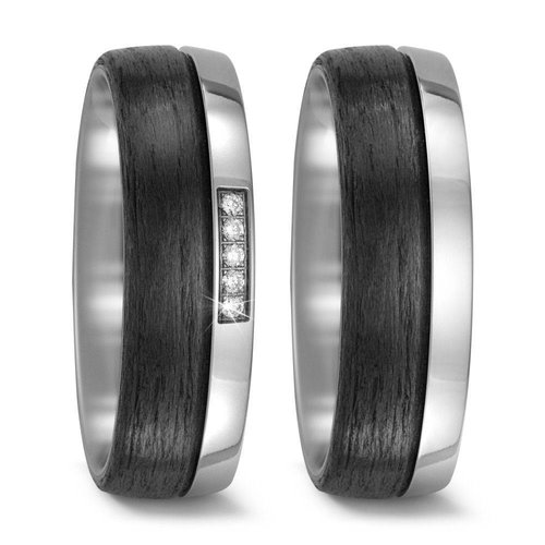 TitanFactory Titanium trouwringen 52477 TitanFactory Titanium trouwringen 52477
