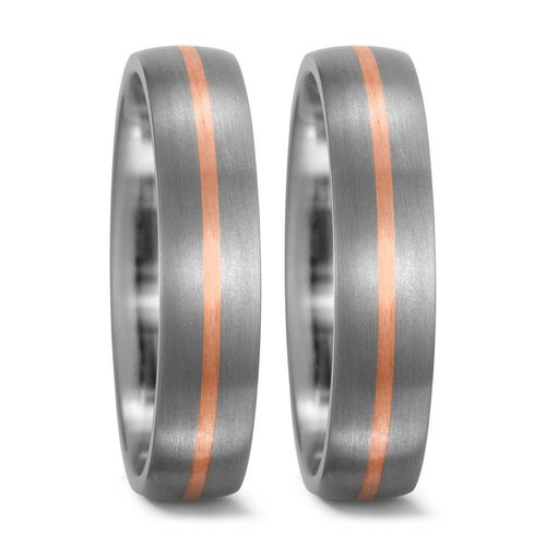 TitanFactory Titanium trouwringen 50906 TitanFactory Titanium trouwringen 50906