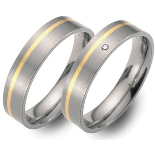 TitanFactory Titanium trouwringen 50911 TitanFactory Titanium trouwringen 50911