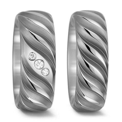 TitanFactory Titanium trouwringen 52491 TitanFactory Titanium trouwringen 52491