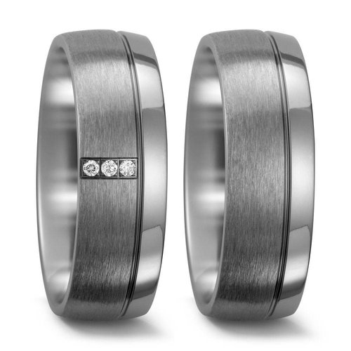 TitanFactory Titanium trouwringen 52419 TitanFactory Titanium trouwringen 52419