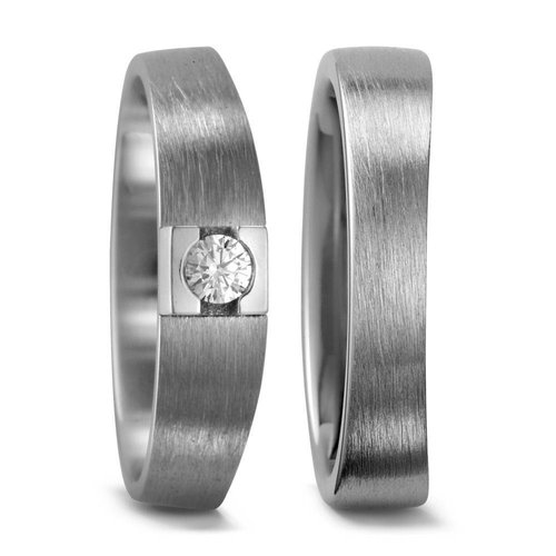 TitanFactory Titanium trouwringen 51982/51984 TitanFactory Titanium trouwringen 51982/51984