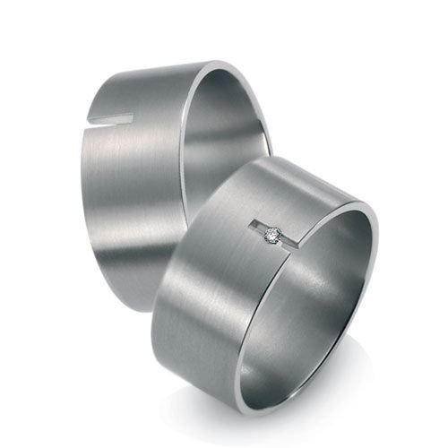 TitanFactory Titanium trouwringen 51143 TitanFactory Titanium trouwringen 51143