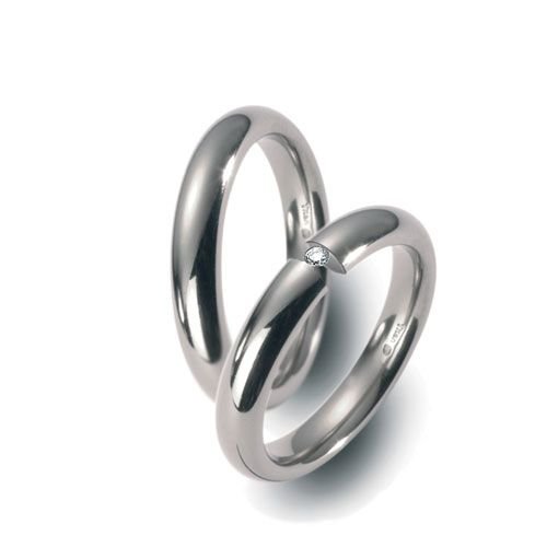 TitanFactory Titanium trouwringen 50784 TitanFactory Titanium trouwringen 50784