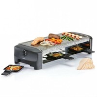 Princess Raclette 8 Stone Grill Party zwart