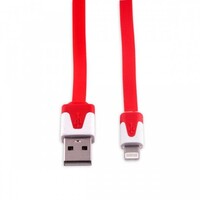 Lightning naar USB kabel rood 2 meter
