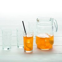 7-delige schenkkan set van glas