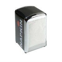 Servettendispenser zwart