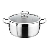 Falez Edelstahl Lager Topf Senso 22 cm 6,4 liter