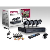 DVR-Kamera-System Plug-and-Play - 4 Kameras