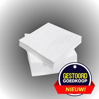 Neckermann Servetten 100 stuks wit