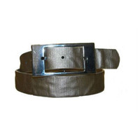 Gürtel Silber mit quadratischer Schnalle