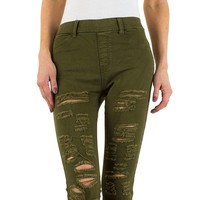 Damen Jeans von Daysie Jeans - khaki