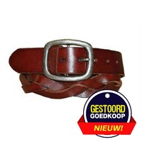 Ledergürtel geflochten