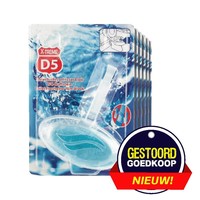 D5 X-treme Toilettenblock Ozeanfris 6 Stück 240 Gramm