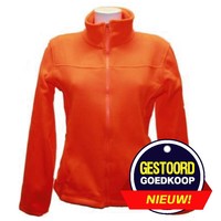 Fleeceweste Fluororange