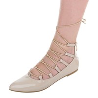 Damen Ballerinas - beige