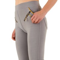 Pantalons pour dames de la meilleure mode - Gris